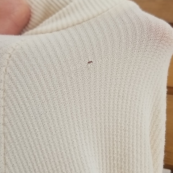 Free People Ribbed Long Sleeve Bodysuit XS/S - Picture 9 of 10